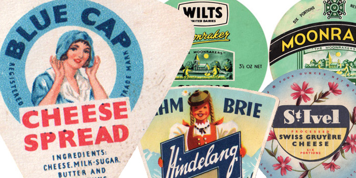 Vintage Cheese Labels
