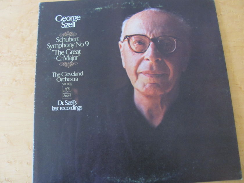 Schubert: Symphony No. 9,  - Angel records, George Szell,  The Cleveland Orchestra, NM