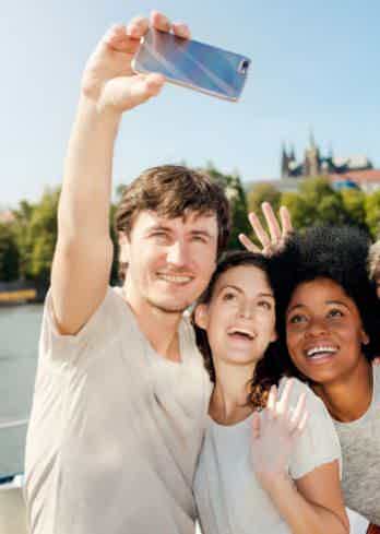 Capture photos with Prague as your backdrop