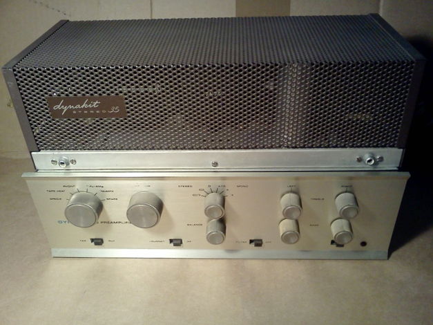 Dynaco ST35 + PAS 3 Power Amp & Preamp Combo Work Great...