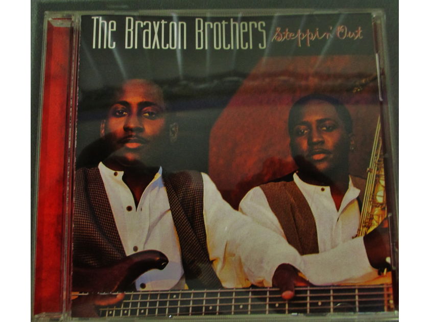BRAXTON BROTHERS (JAZZ CD) - STEPPIN' OUT (1998) WINDHAM HILL JAZZ 01934-11318-2