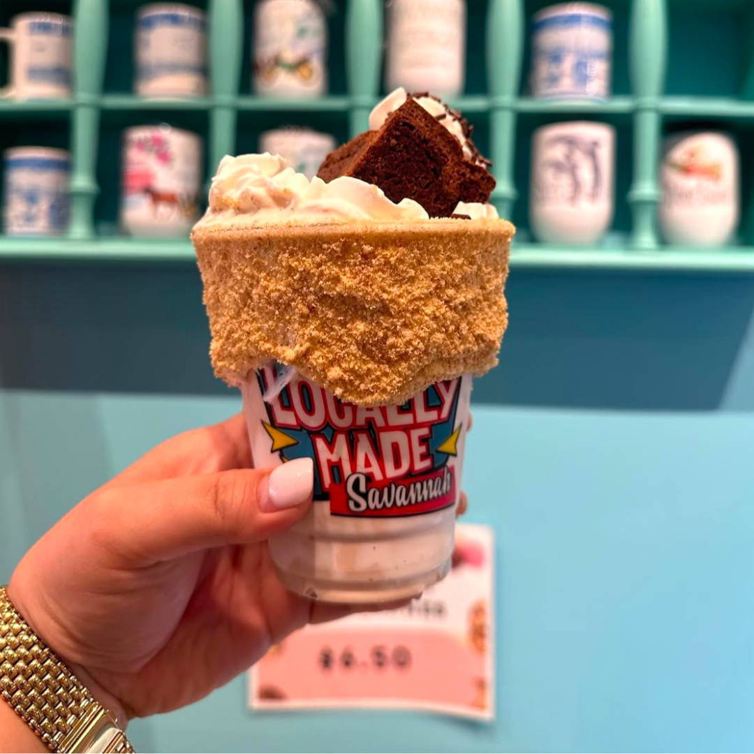 ice cream shop in savannah