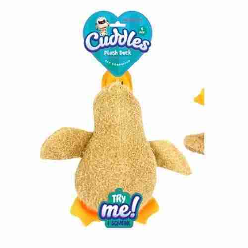 Plush Duck W Squeek 21Cm
