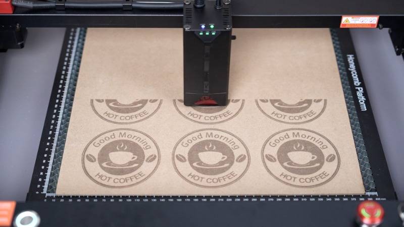 How To Laser Engrave and Cut on MDF 07