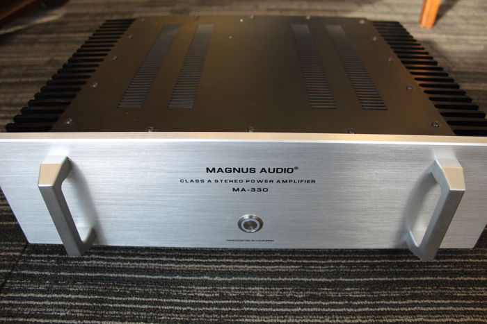 Magnus MA-330 Class A SS Amplifier. Glorious