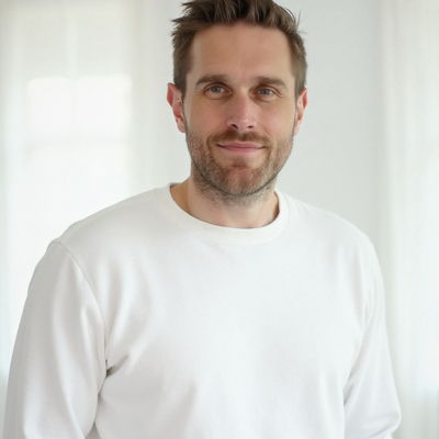 Photo generated by Secta Labs in style of White Luxe Portraits