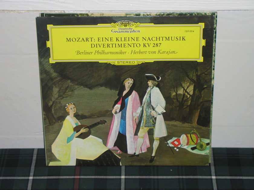 Von Karajan/BPO - Mozart Eine/Diverti DG German import  press