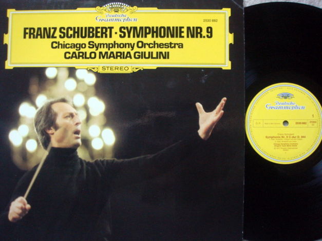DG / Schubert Symphony No.9, - GIULINI/CSO, MINT!