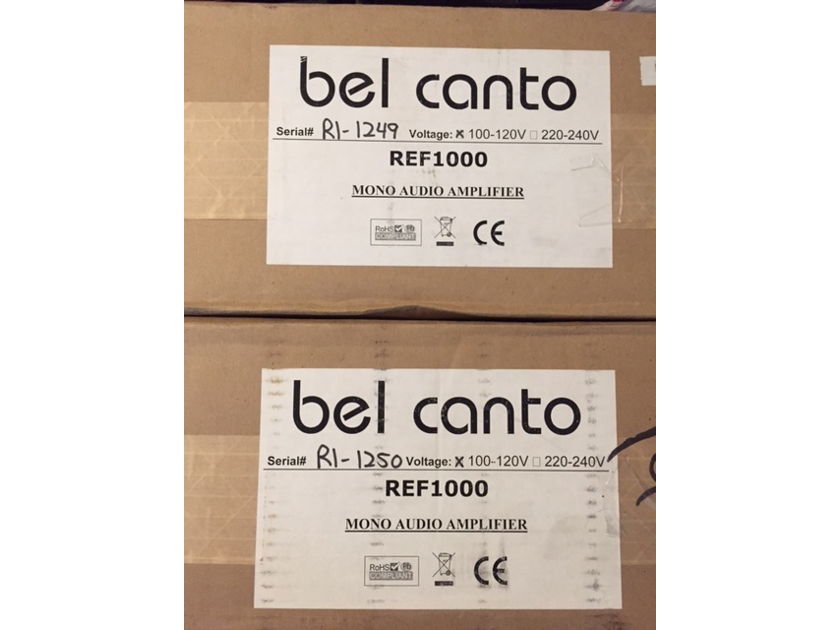 Bel Canto Design REF-1000 lightly used and great condition