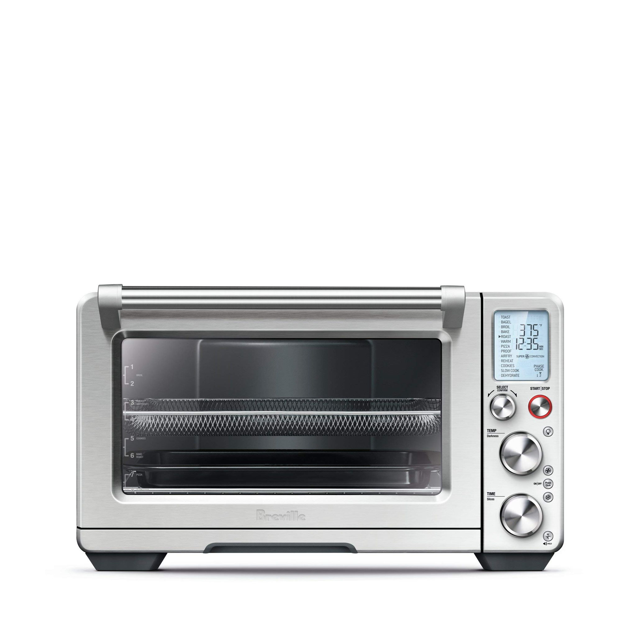 Breville Smart Oven Air Bov900 Vs Panasonic Flashxpress Toaster Oven Nb G110 Slant