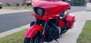 2014 VICTORY CROSS COUNTRY STANDARD motorcycle for rent near Lakeland, FL
