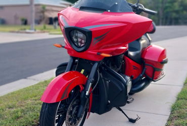 2014 VICTORY CROSS COUNTRY STANDARD motorcycle for rent near Lakeland, FL