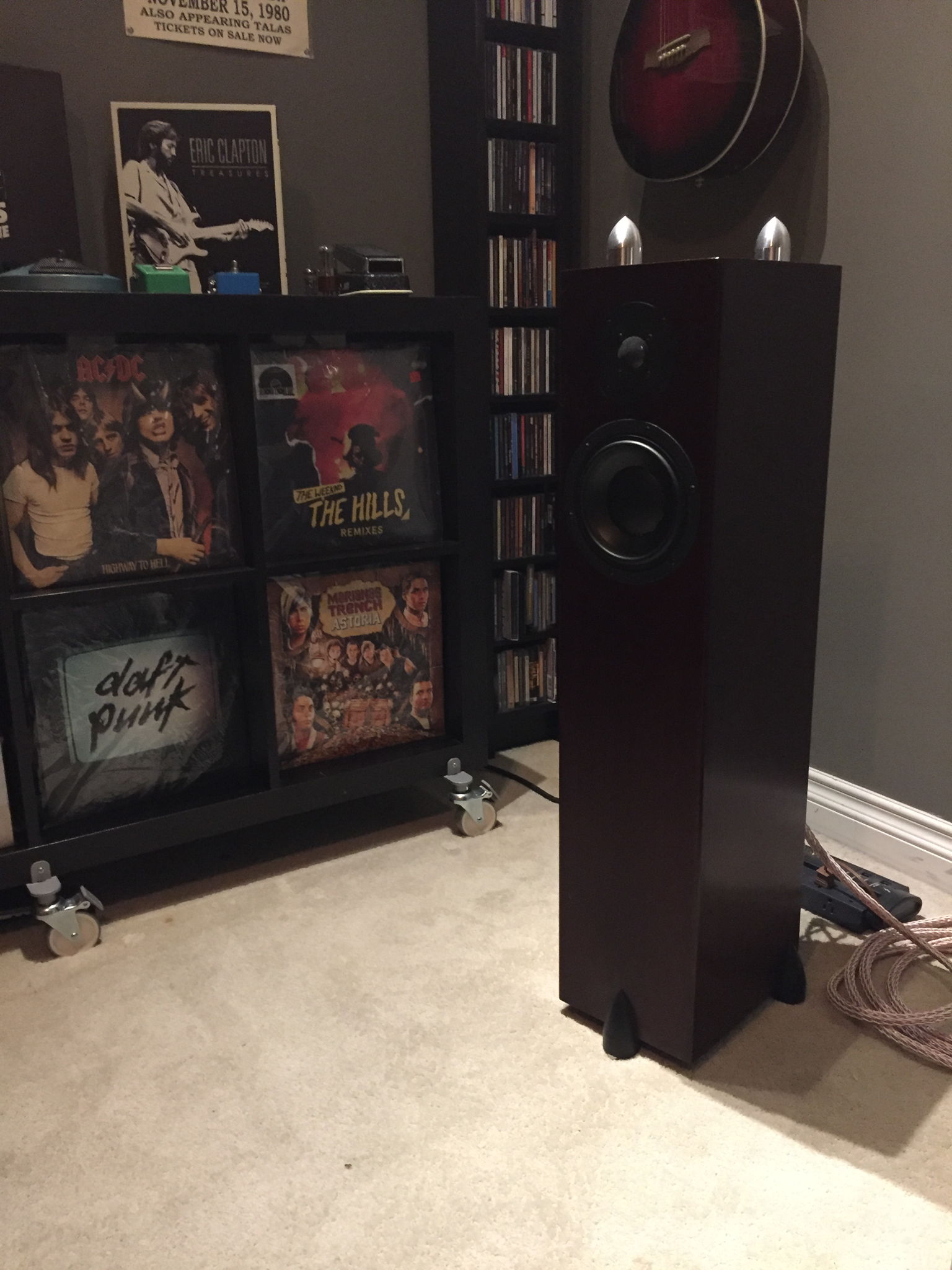 Totem speakers