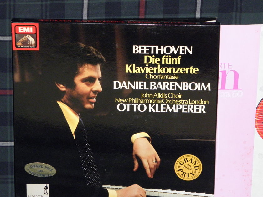 Barenboim/Klemperer/NPOrch - Beethoven EMI Electrola 1C197 01890 4 LP Box w/Booklet
