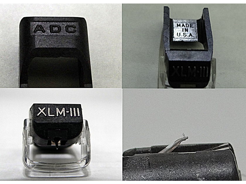 Very hard to find Genuine NOS ADC XLM III Stylus Made In USA .0002 x .0007 Nude Elliptical, Omnipivot, tapered cantilever