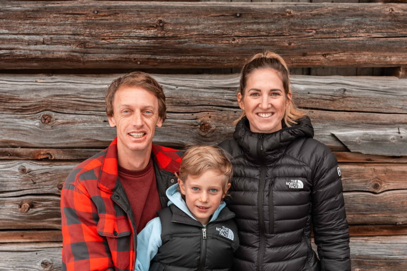 Die Gastgeberfamilie Bantel von Hugo & Pepi in Mittelberg im Kleinwalsertal.