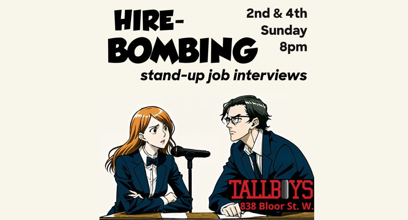 Hire-bombing: Stand-up Job Interviews!