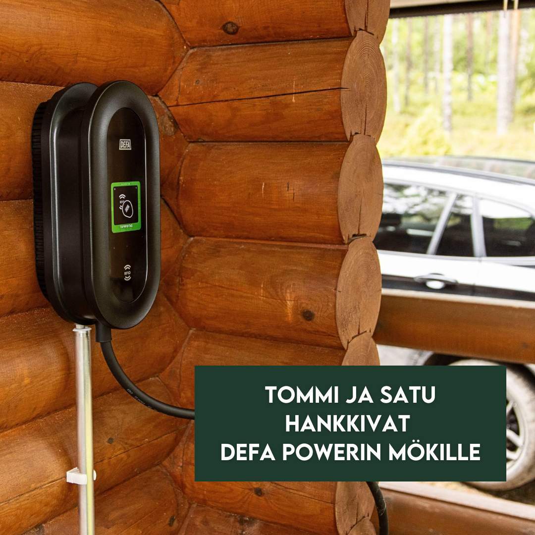 DEFA Power asennettuna mökille