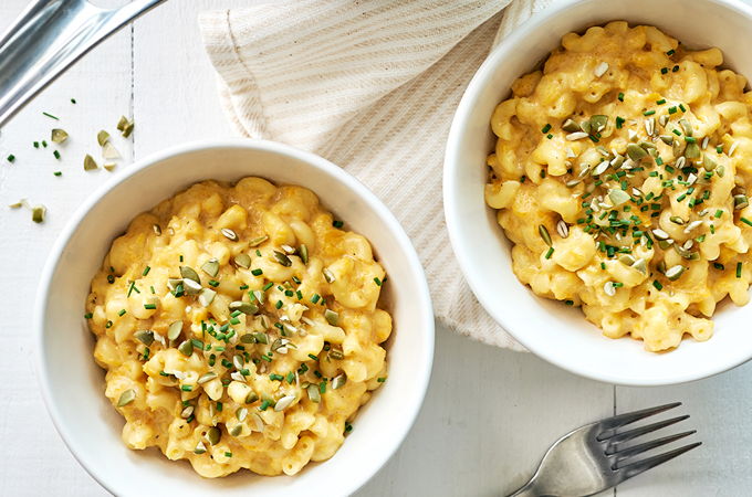 Butternut Squash Macaroni and Cheese