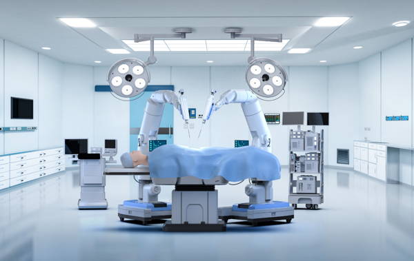 LED strip light in hospital