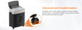 Universal and Fixable CastersEquipped with 4 high quality durable universal casters, bonsaii heavy duty paper shredder can be easily moved and locked anywhere you want.