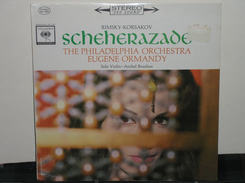 Eugene Ormandy/TPO Solo Violin Anschel Brusilow - Rimsky-Korsakov Scheherazade Columbia MS6365 STILL SEALED No barcodes