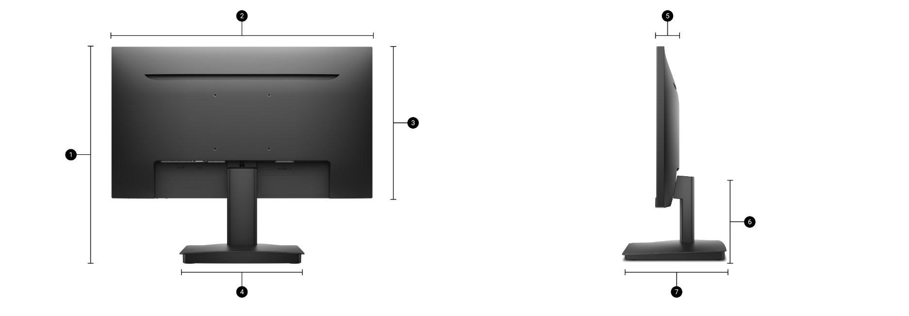 Dell 22-inch SE2225HM FHD IPS Flat Monitor