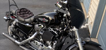 2017 HARLEY-DAVIDSON SPORTSTER 1200 CUSTOM motorcycle for rent near Hamilton Township, NJ