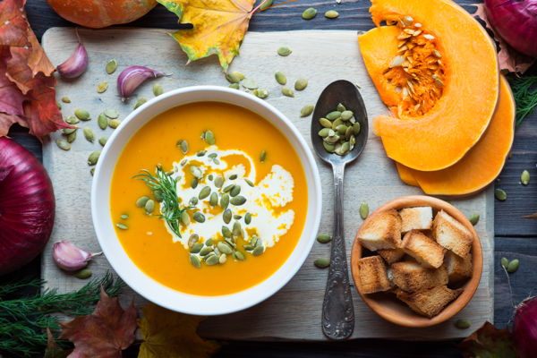 Photo of *NEW* Butternut Squash Bisque with Creme Fraiche
