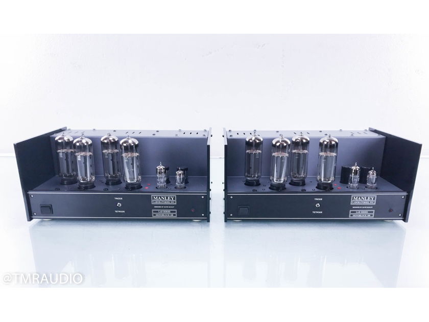 Manley Monoblock 100 Mono Tube Power Amplifier Pair (13554)