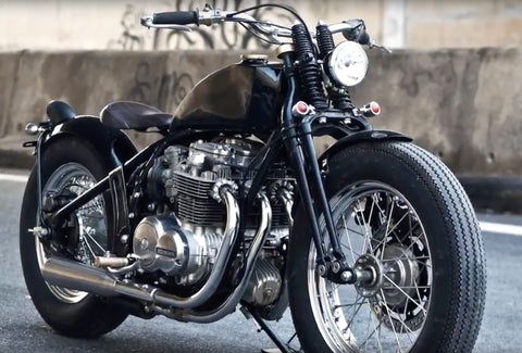 Honda CB650 Bobber - Side View