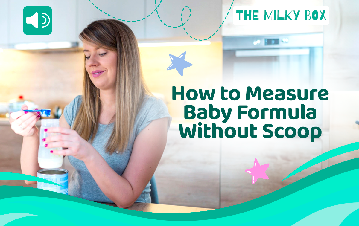 How to Measure Baby Formula without scoop | The Milky Box 