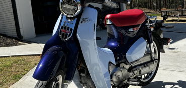 2019 HONDA SUPER CUB C125 ABS motorcycle for rent near Marietta, GA