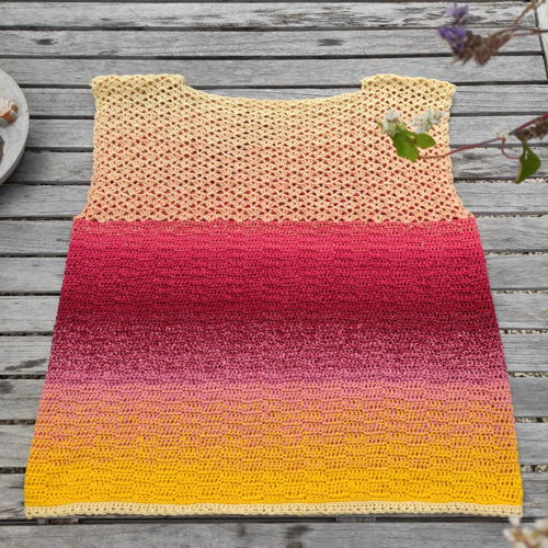 Gehaakt zomertruitje Quinty