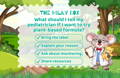 What should I tell my pediatrician if I want to try plant-based formula?