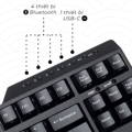 bàn phím cơ Filco Minila-R có khả năng kết nối 4 Bluetooth, 1 USB