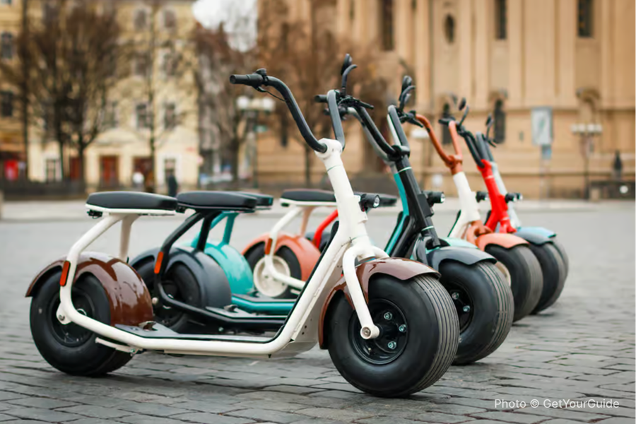 Prague: Fat Tire E-Scooter Guided Tour - photo 3