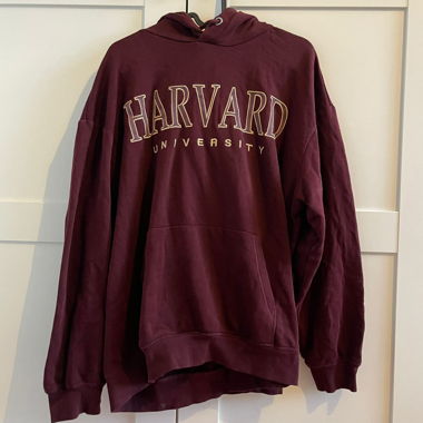 harvard hoodie