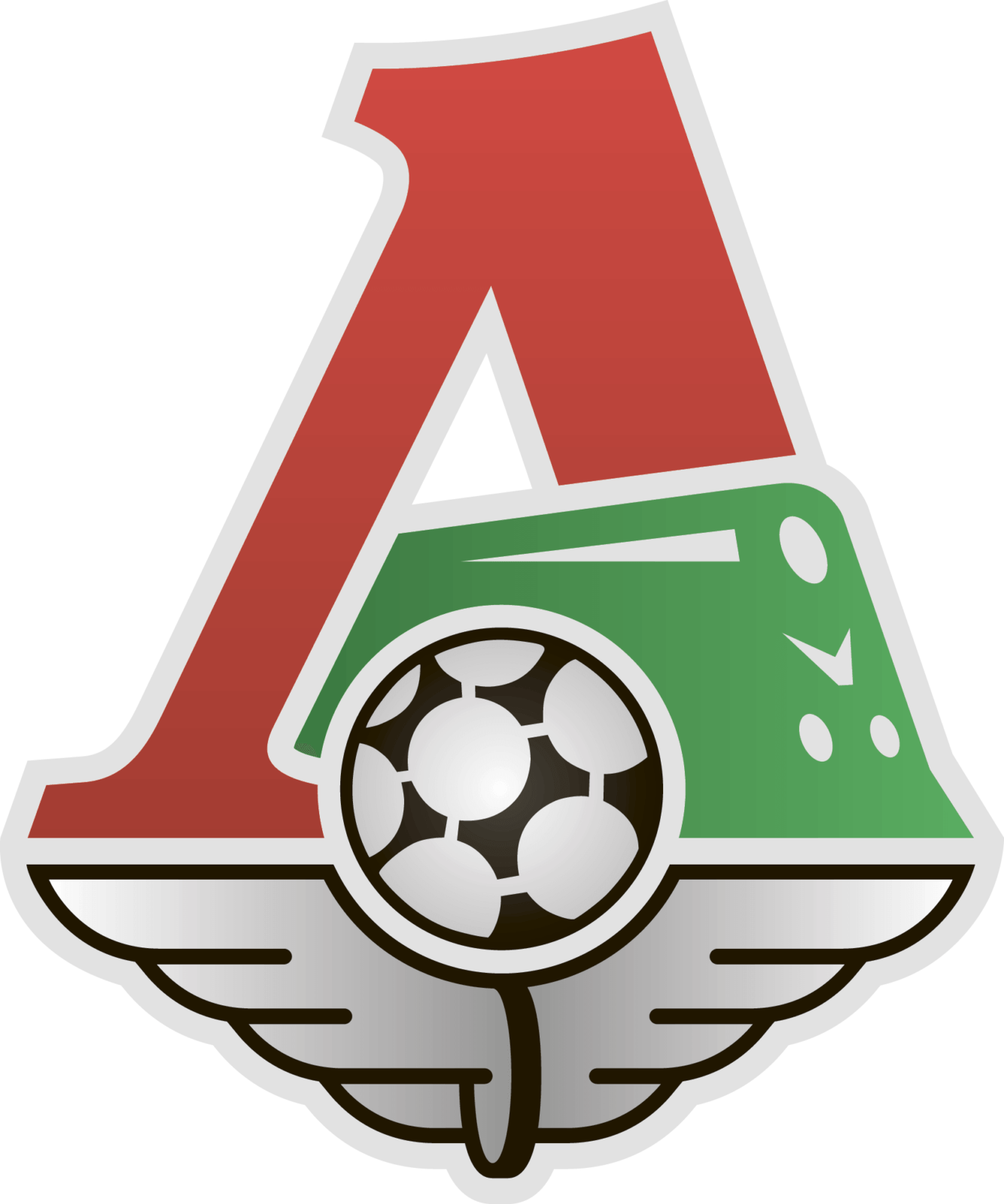 Эмблема "Локомотива", Московского футбольного клуба