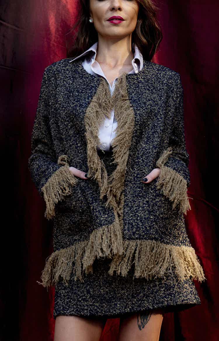 Boho style jacket