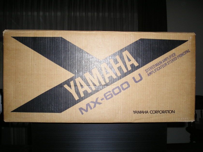 Yamaha MX-600 Stereo Amp.
