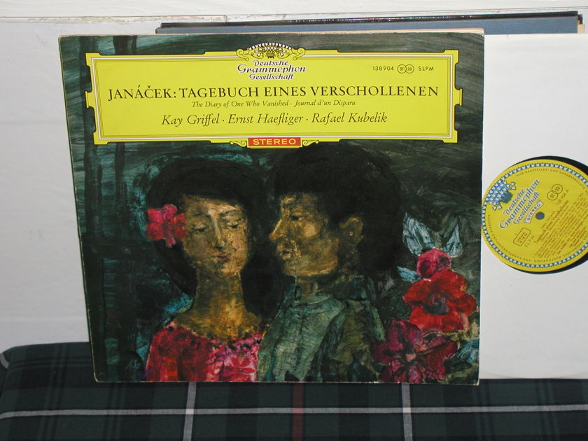 Kubelik/Griffel - Janacek DGG Tulip RED  lettered LP