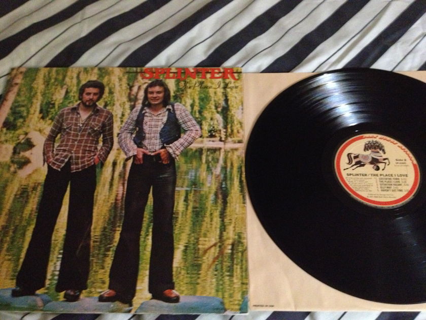 Splinter - The Place I Love Dark Horse Records Label Vinyl LP NM George Harrison