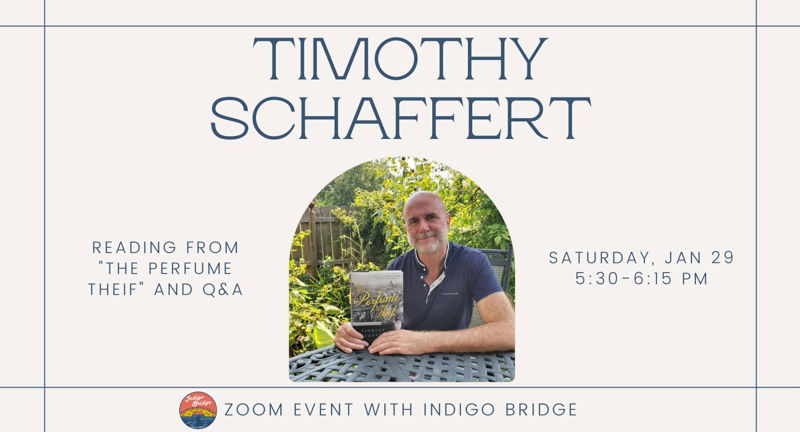 Timothy Schaffert: Author Reading and Q&A Online event