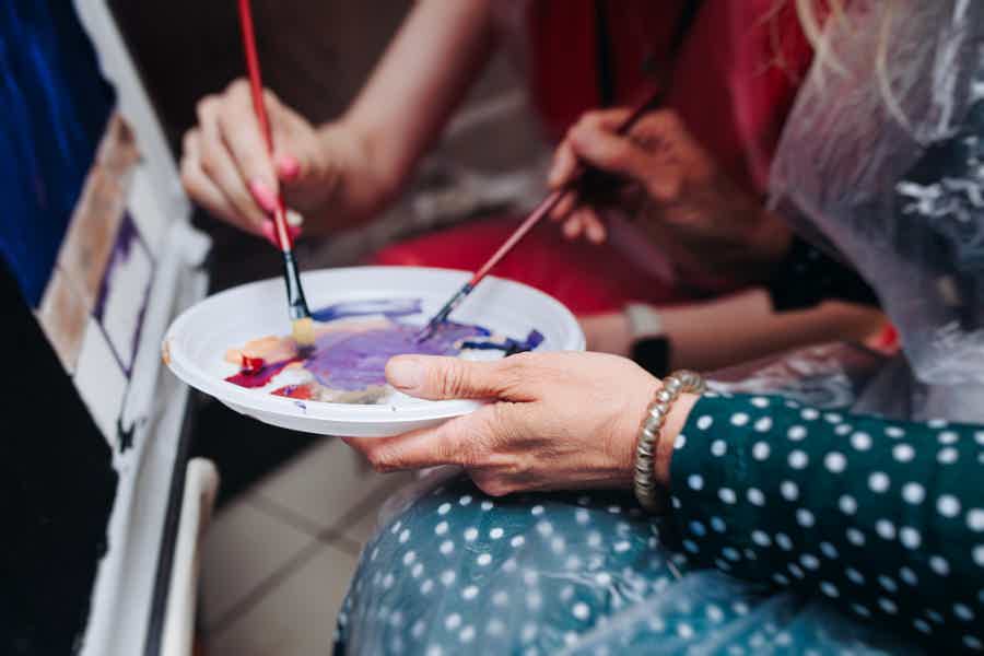 Acrylic Painting Workshop in Cat Museum Budapest - photo 4