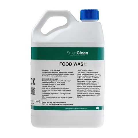 5L Food Wash Fruit & Veg Sanitiser