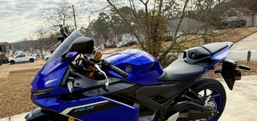 2025 YAMAHA YZF-R3 motorcycle for rent near Decatur, GA
