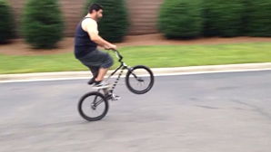 How to Wheelie on a BMX. Balance Flatland tricks RIDERS