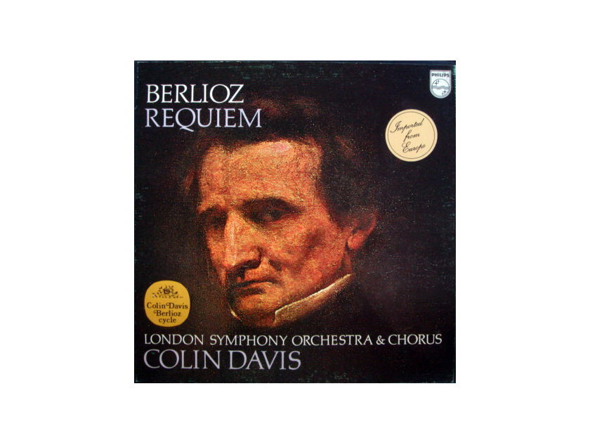 Philips / DAVIS, - Berlioz Requiem, MINT, 2LP Box Set!