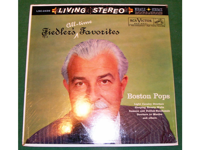 BOSTON POP'S "FIEDLER'S ALL-TIME FAVORITES" - RCA SHADED DOG - LSC2439 ***SEALED***
